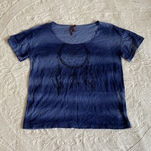 NWOT Blue Dreamcatcher Shirt